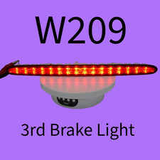 03-09 Mercedes W209 Clk320 Trunk 3rd Third Brake Stop Light Lamp Oem Tested