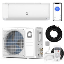 12000 BTU Mini Split Air Conditioner Heat Pump Inverter WiFi AC 110V 22 SEER2
