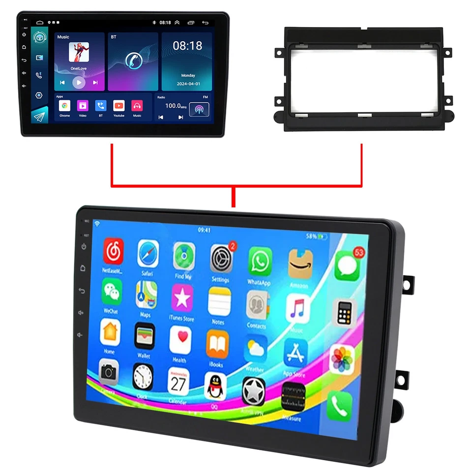 Android 13 Carplay For 2005-2007 Ford F-250 F-350 F-450 F-550 Car Stereo Radio - Image 4 of 4