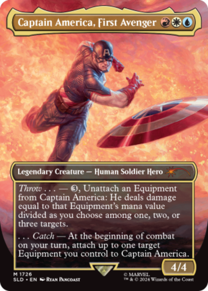 MTG Marvel's Captain America１箱 Mint/Near-Mint, English - 1 x MTG Captain America, First Avenger