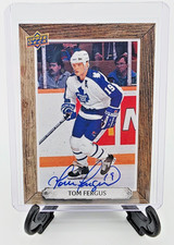 2024-25 Engrained Icons Tom Fergus Beehive Signatures Auto Toronto #BH-TM