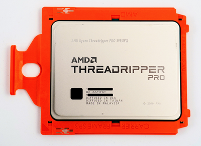 AMD Ryzen Threadripper Pro 3955WX 16-Core, 32-Thread 280W WRX8 CPU