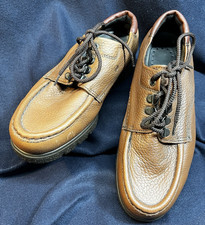 EUC men's Red Wing #8614 brown pebble leather lace USA-made casual shoes, 7EEE