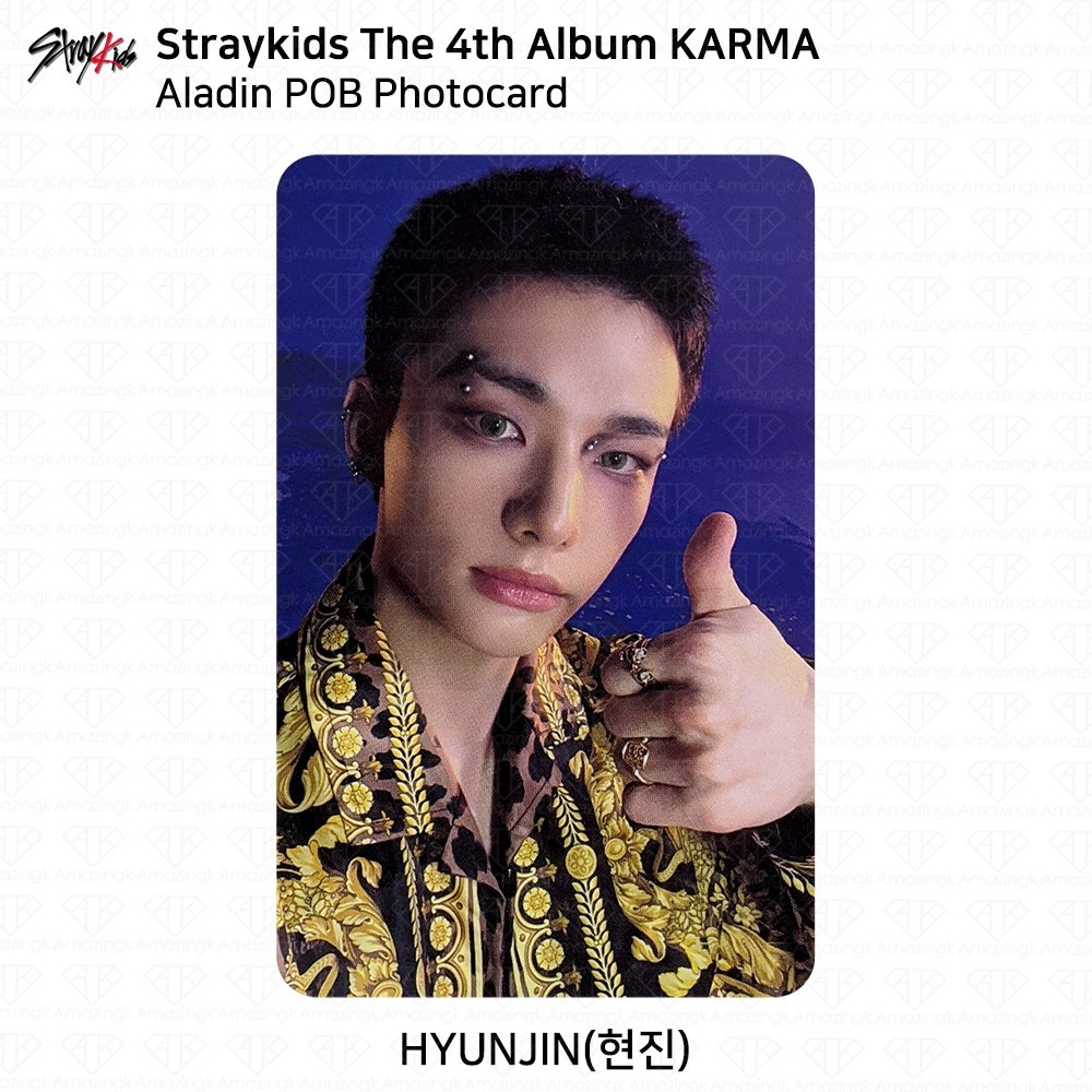 Stray Kids The 4th Album Karma Aladin POB Photocard KPOP K-POP SKZ