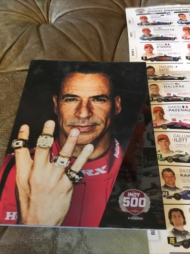 2022 Indianapolis 500 / GMR Grand Prix Program W/ Starting Field Line-Up Insert - Picture 5 of 8