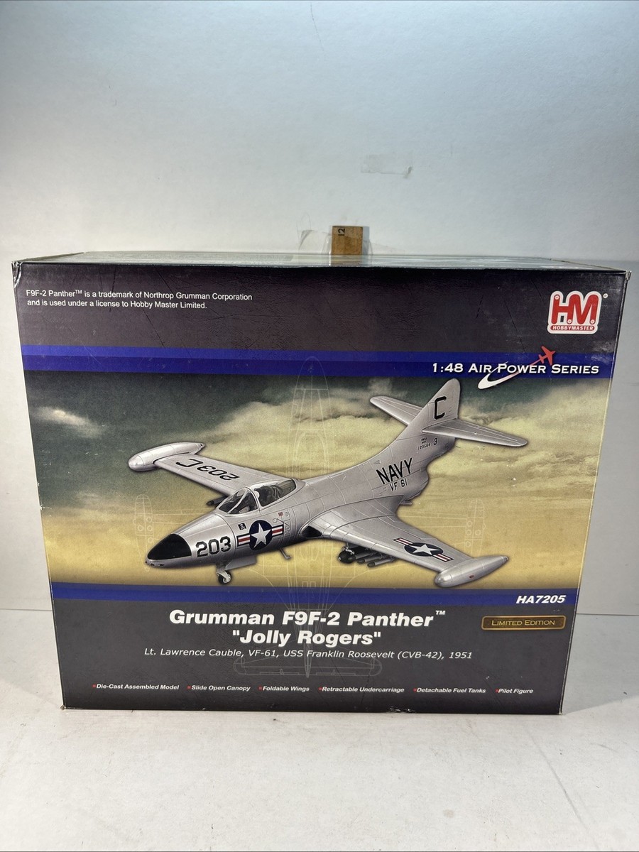 Hobby Master 1/48 F9F-2 Panther US Navy 61st Fighter Squadron