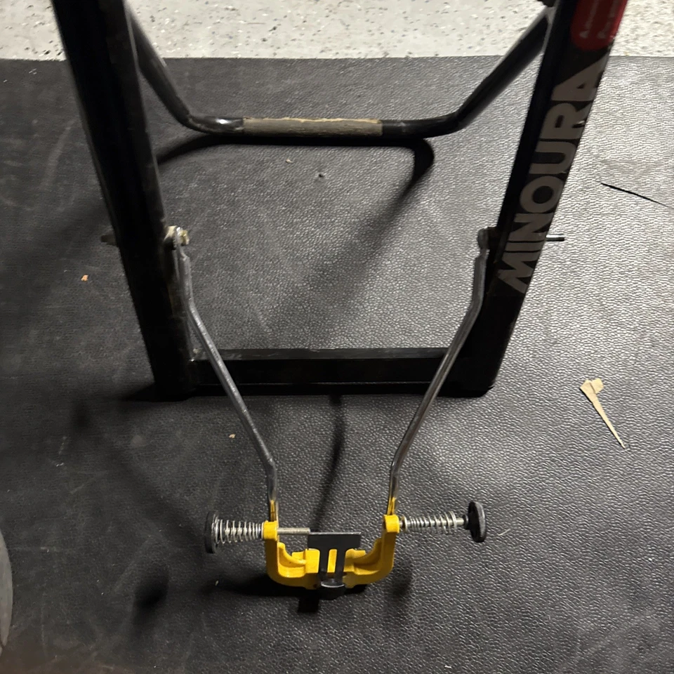 Soporte Minoura Vintage Truing Totalmente Ajustable Hecho en Japón Foto 4 de 4