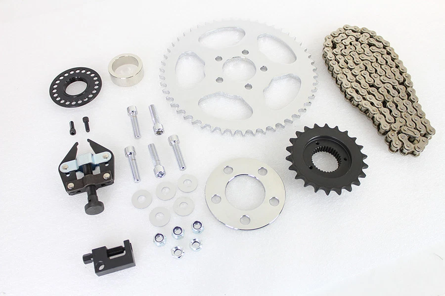 Kit de transmisión por cadena trasera York Softail para Harley Davidson Foto 2 de 4