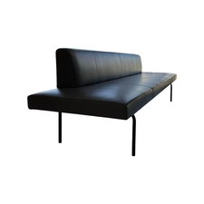 Walter Knoll Bank Ison Leder 65 Elen 1219 Oyster Grau Gestell Stahl 