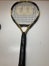 Wilson Federer 25 Yellow Tennis Racquet 3 7/8" Grip Volcanic Frame Technology