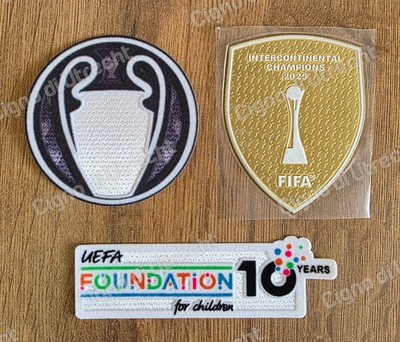 Paris St Germain PSG 2025-2026 Champions League Intercontinental Patch Badge