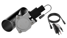 Qtp 3.5in Bolt-on Qtec Electric Cutout Valve - Single Qtp 3.5in Bolt-on Qtec Electric Cutout Valve - Single