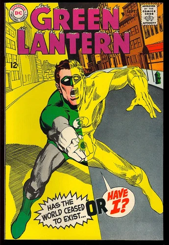 Green Lantern #63 Nice Silver Age Superhero Vintage DC Comic 1968 FN-