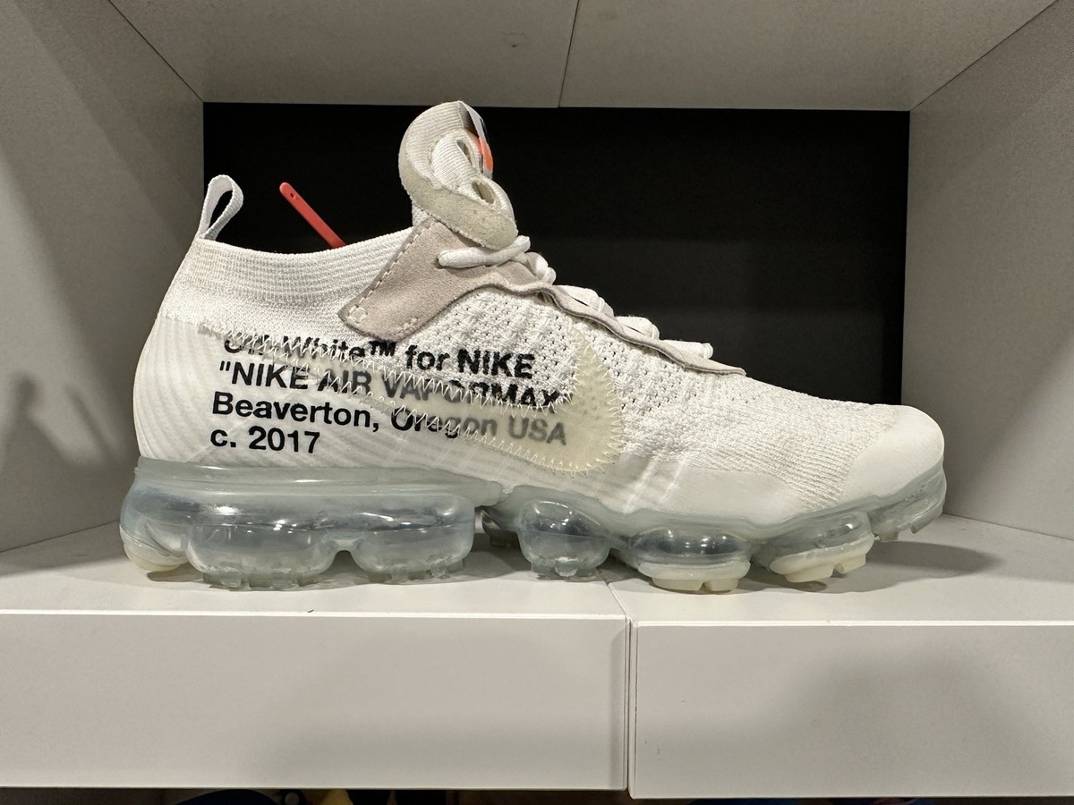 Nike Off-White x Air VaporMax “The Ten” Men's Size 10 886691927136