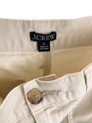 J. Crew Women's Slim Wide-Leg Sailor Pant Stone Size 31 (10) - 第 3/4 張圖片