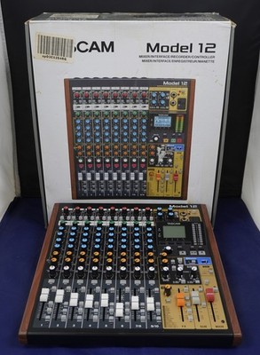 TASCAM Model 12 All-in-One Production Mixer; AS-IS