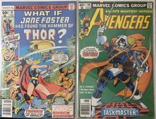 Avengers 196 What If 10 1st Taskmaster & Jane Foster Thor