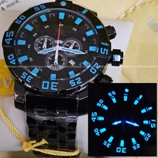 Invicta - SEA BASE #156 Swiss 5050.E Limited Edition 53mm - LUME - mens watch