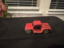 Vintage Tootsie Toy Diecast Car Baja Run About Made in USA RED