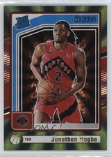 2024-25 Panini Donruss Rated Rookie Holo Green Laser Jonathan Mogbo #209 1n4g