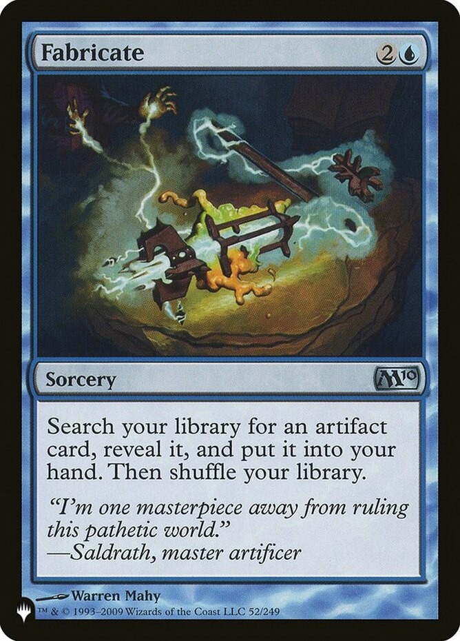 1x Fabricate - Foil Light Play MTG Magic - Kid Icarus -