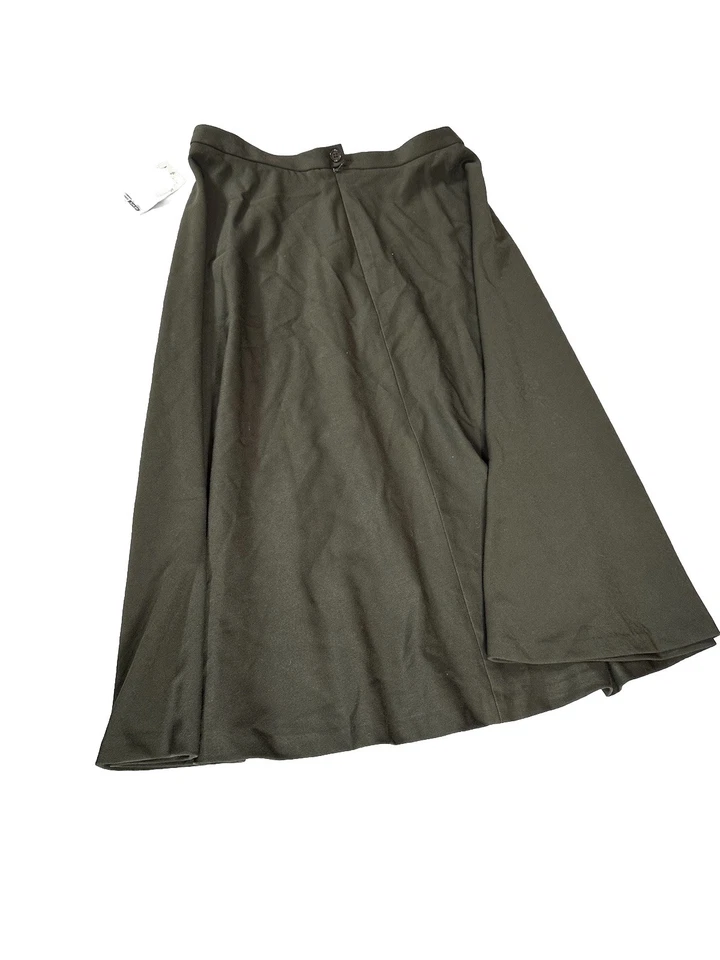 Falda para mujer Grace Elements color verde oliva talla 8 Foto 2 de 4