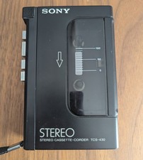  PARTS/REPAIR Sony Walkman TCS 430  PLEASE READ  AND CASE