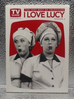 I Love Lucy Season 2 Slipcover NR FS B&W Slapstick Comedy DVD New Factory Sealed