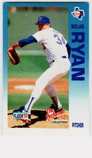 Nolan Ryan 1992 Fleer 7-Eleven/Citgo The Performer #1 Texas Rangers