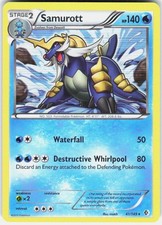Samurott 41/149 Holo Rare Boundaries Crossed Pokemon on eBay