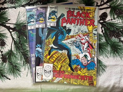 #ad #ad Marvel Comics: Black Panther #2 4 Complete 1988 F VF $20.00