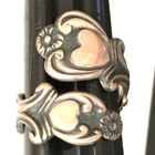 Vtg Ring MARKED AVON 925 STERLING SILVER Size 6.5 Wrap Band Jewelry lot y
