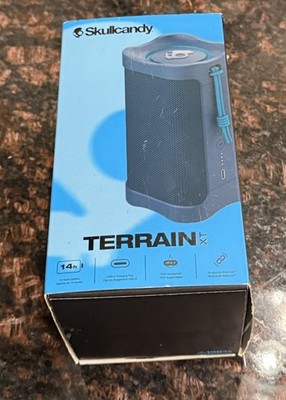 Skullcandy Terrain XT Wireless Speaker Waterproof Big Bass- BLUE Open Box