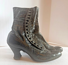 Antique Victorian Edwardian Era Ladies Boots-1880's-Size Unknown-Collectible