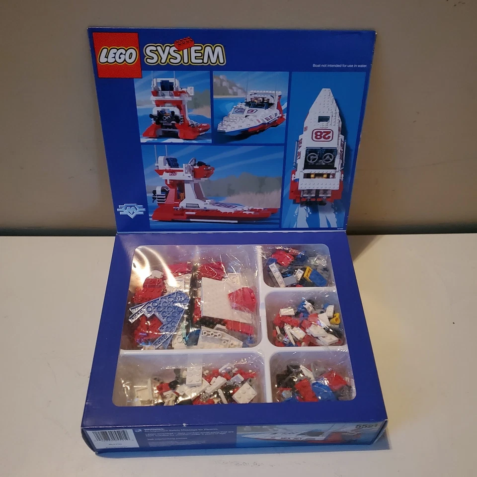LEGO System Model Team Sea Jet 5521 New Old Stock! Year 1993 - Image 4 of 4