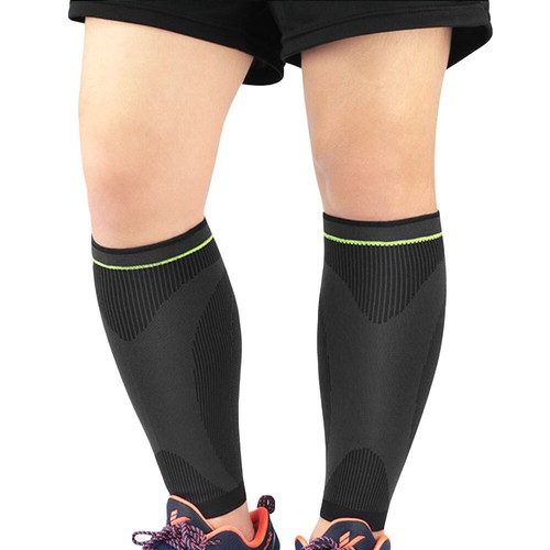 Sports Protective Calf Knitted Compression Non-slip Leg Sleeve Running Football - Picture 6 of 14