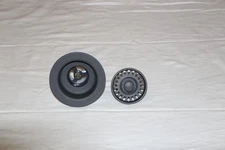 Blanco 3-1/2" Basket Strainer and Sink Flange  Black Model 441481