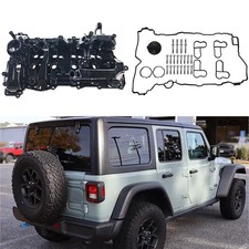 Aluminum Valve Cover With Gasket Bolt For 2020-2026 Jeep Wrangler 2.0l Turbo