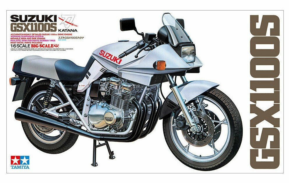 Tamiya 1/6 SCALE Suzuki GSX1100S Katana 16025 | eBay 