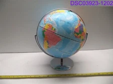 Advantus 12" World Globe with Silver Base P/N 30502