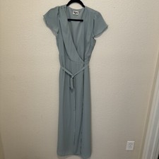 SHOW ME YOUR MUMU Olive Sophia Wrap Maxi Dress Women's Vintage