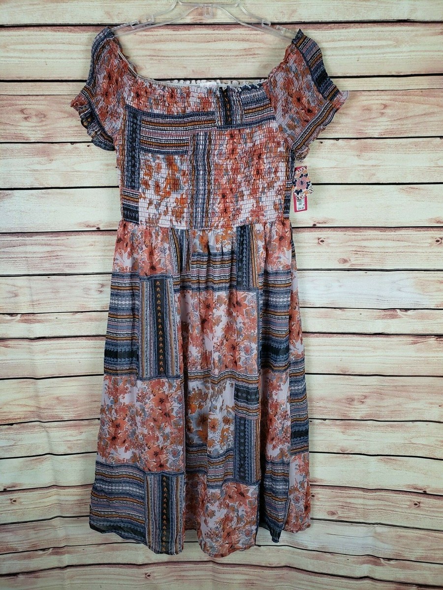 boho wedding dress with sleeves Rust-Colored Embroidered Boho Wedding Dress with Wing Sleeves