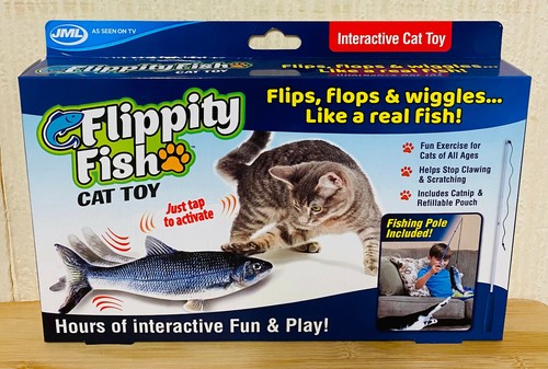JML Flippity Fish/Pop n' Play - juguetes interactivos para gatos - Imagen 4 de 10