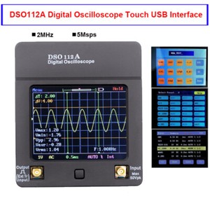 DSO112A Digital Oscilloscope Portable Mini Wave USB Tester;Multimeter 2MHz 5Msps