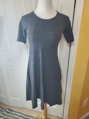 ganni grey dress GANNI Jacquard Mini Dress | Grey