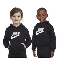 NWT Boys Nike Pullover Hoodie - Black - Sz 4 38