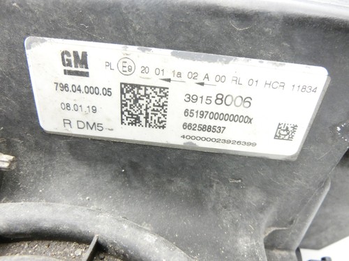Halogen Scheinwerfer Frontscheinwerfer Re orig. für Opel Astra K B16 15-22 - Bild 6 von 11