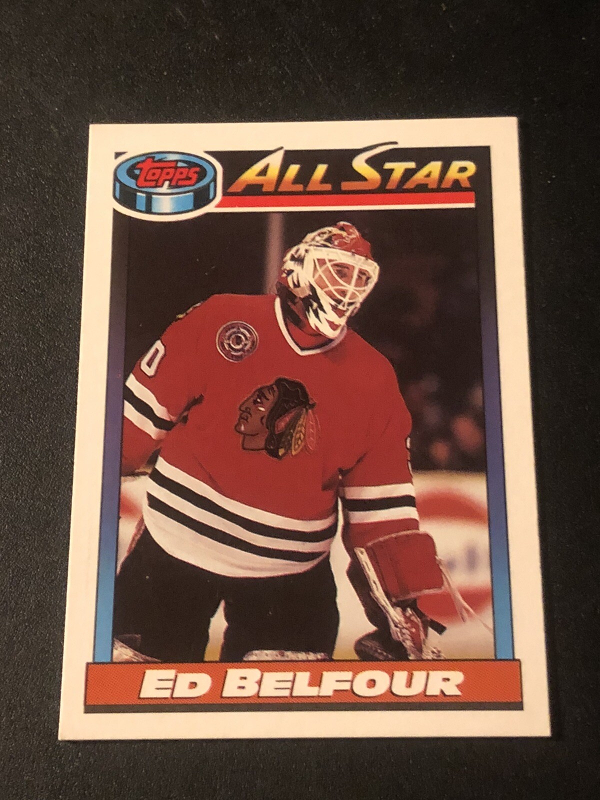 1991-92 Topps Ed Belfour #263 HOF