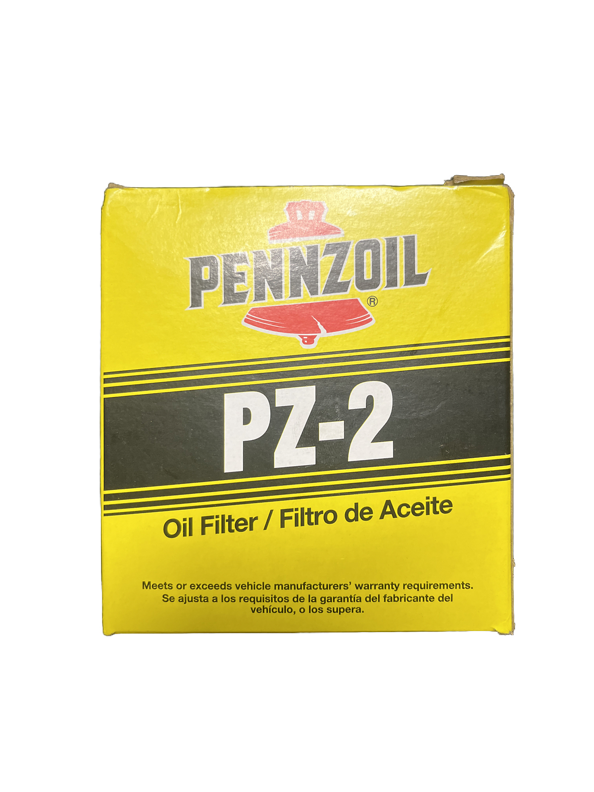PENNZOIL PZ2 cross reference oil filters