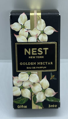 NEW NIB NEST Fragrances GOLDEN NECTAR eau de parfum Travel Rollerball 3ml/0.1oz